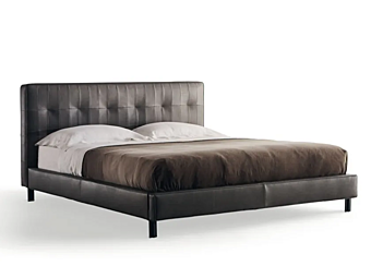 Double bed with upholstered headboard Molteni & C Anton Double bed with upholstered headboard Molteni & C Anton factory Molteni & C.(+VITRA) from Italy