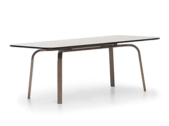 Glass dining table Paris FORMITALIA factory FORMITALIA from Italy