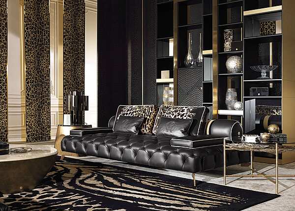 Bookcase ROBERTO CAVALLI ACAPULCO factory ROBERTO CAVALLI from Italy. Foto №5