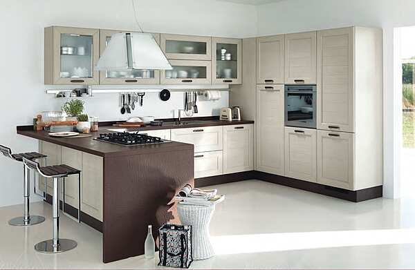 Kitchen LUBE CUCINE Claudia 03 factory LUBE CUCINE from Italy. Foto №1