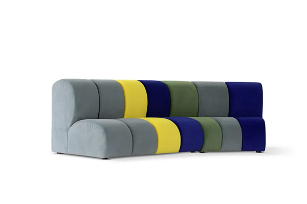 Modular Upholstered Sofa Nibbler Adrenalina "IMB1072964, IMB1072965" factory ADRENALINA from Italy. Foto №3