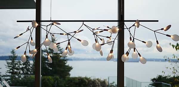 Chandelier MOOOI Heracleum Endless factory MOOOI from Italy. Foto №10