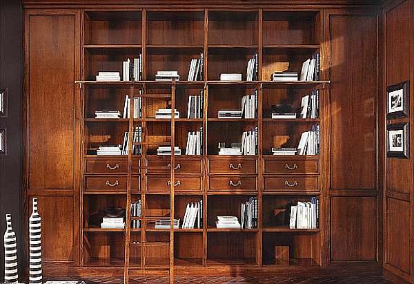 Bookcase BOTTEGA D'ARTE P1010C factory BOTTEGA D'ARTE from Italy. Foto №1