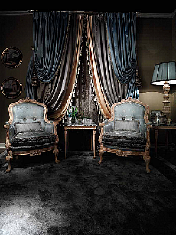 Armchair ASNAGHI INTERIORS L12101  factory ASNAGHI INTERIORS from Italy. Foto №1