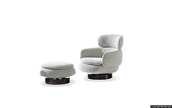 Armchair Minotti Vivienne Armchair Minotti Vivienne factory Minotti from Italy