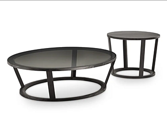 Round Crystal Coffee Table Niky i 4 Mariani