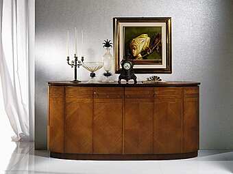 Neoclassical wooden sideboard with doors CARPANELLI Neoclassica factory CARPANELLI from Italy