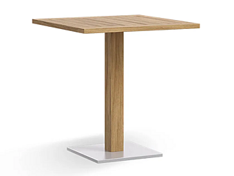 Square Teak Garden Table Atmosphera Desert