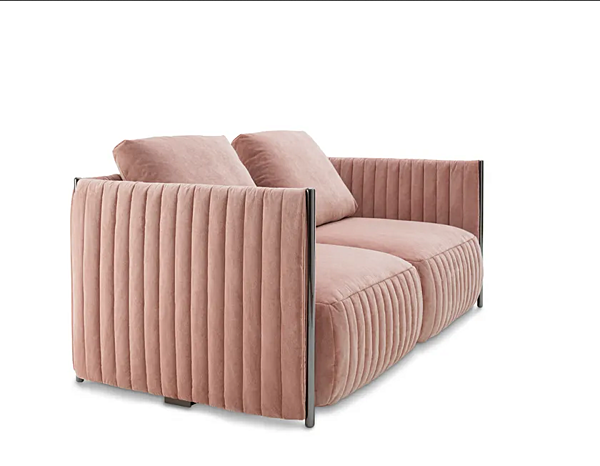 Sectional sofa with removable cover fabric Saba Metis factory SABA from Italy. Foto №15