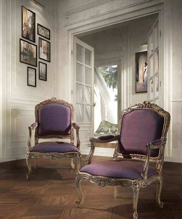 Armchair ANGELO CAPPELLINI 8837/L factory ANGELO CAPPELLINI from Italy. Foto №1