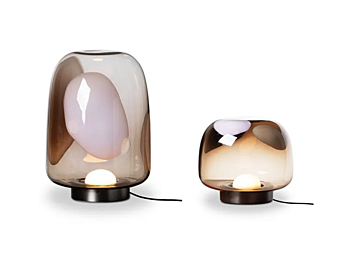 Blown glass table lamp Haiku BAXTER factory BAXTER from Italy