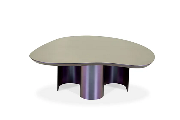 Painted metal coffee table North Light low small Adrenalina TVL105066, TVL105064, TVL105065 factory ADRENALINA from Italy. Foto №3