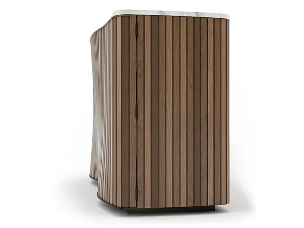 Walnut Bar Cabinet GIORGETTI Kiri 86500 factory GIORGETTI from Italy. Foto №3