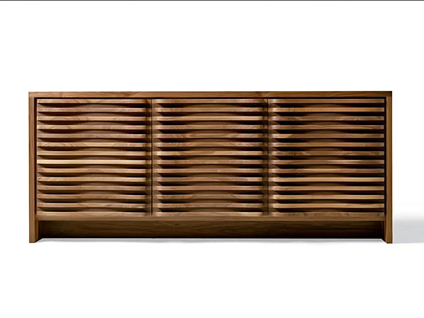 Wooden sideboard with doors Sinuo A 121 DALE factory DALE from Italy. Foto №1