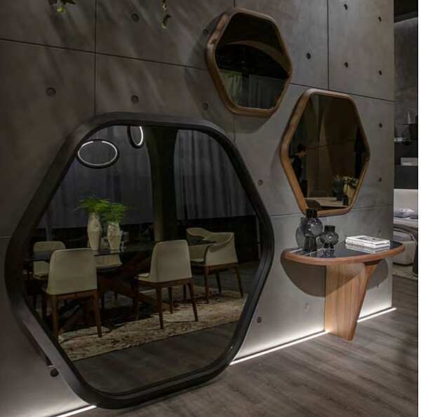 Mirror TONIN CASA HIVE - T6464 factory TONIN CASA from Italy. Foto №3