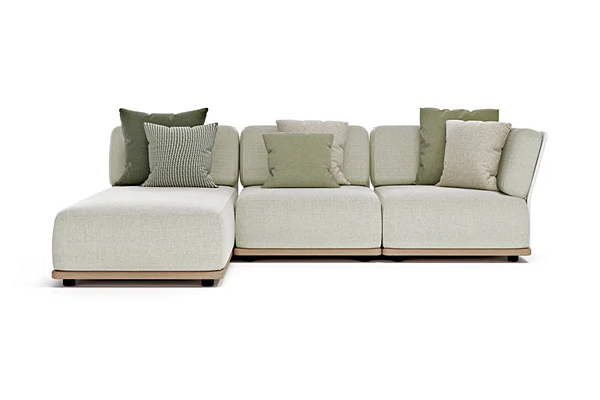 Modular fabric garden sofa Atmosphera Switch factory ATMOSPHERA from Italy. Foto №5