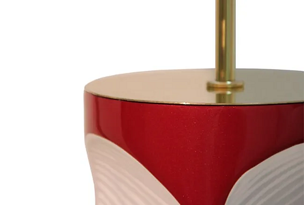 Wooden table lamp Amik BRABBU factory BRABBU from Italy. Foto №4