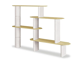Bookcase Azzal wood Baxter factory BAXTER from Italy