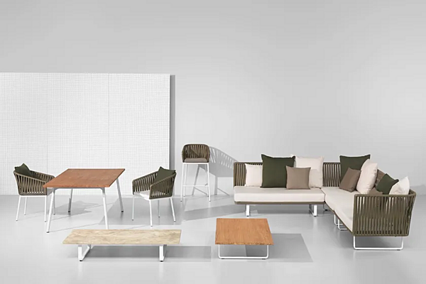High stool Bitta Kettal aluminum outdoor furniture factory KETTAL from Italy. Foto №4