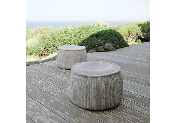 Poof PAOLA LENTI  B28A factory PAOLA LENTI from Italy. Foto №1