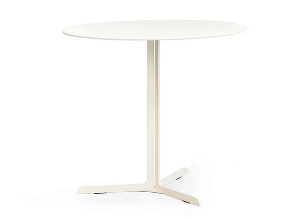 Round HPL garden table by Saba Italia factory SABA from Italy. Foto №1