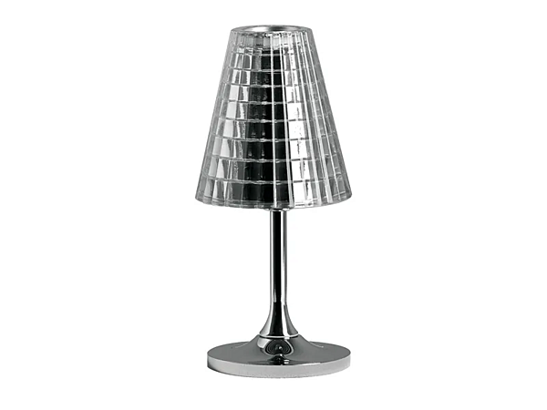 Halogen crystal table lamp Fabbian Flow factory Fabbian from Italy. Foto №2