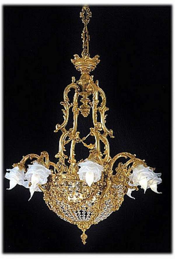 Chandelier FBAI 5004/8 factory FBAI from Italy. Foto №1