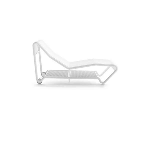 Aluminium sun lounger with castors Atmosphera Wind WI.LT factory ATMOSPHERA from Italy. Foto №3