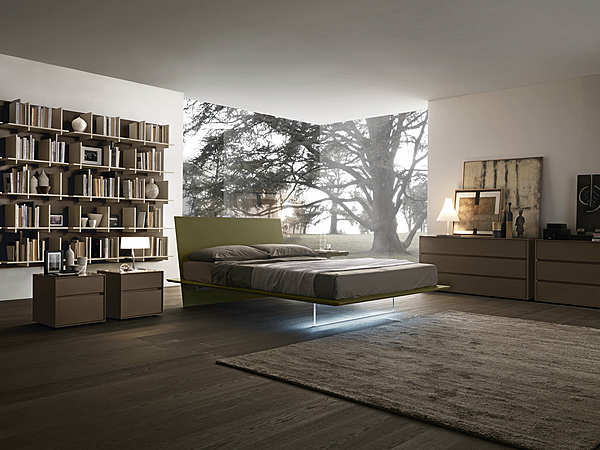 Bed Presotto Italia PLANA factory PRESOTTO ITALIA from Italy. Foto №1