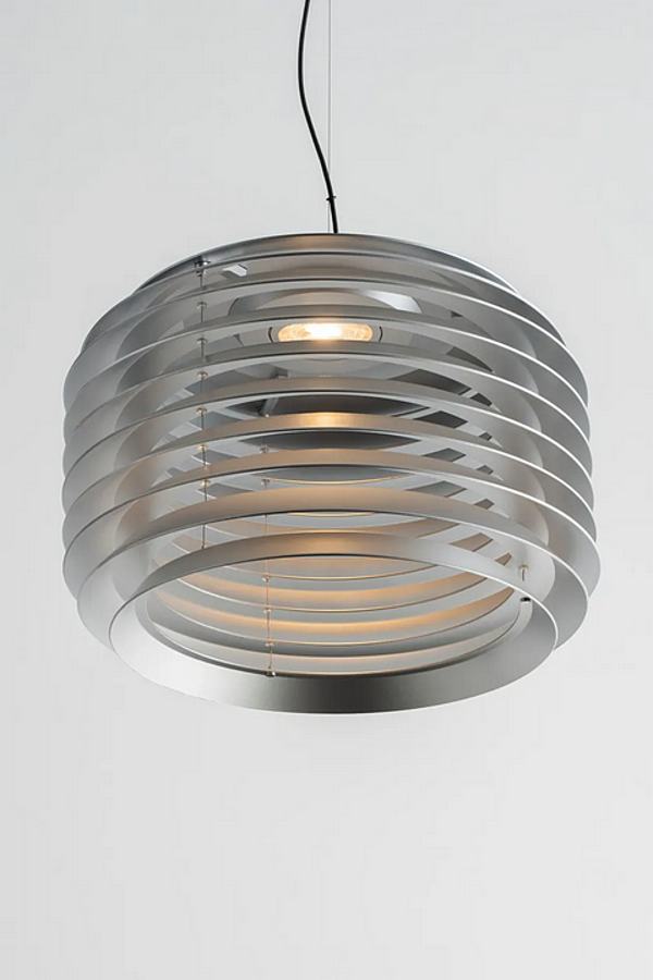 Aluminium Outdoor Pendant Lamp Slicing Artemide T250210, T250410, T250510 factory Artemide from Italy. Foto №11