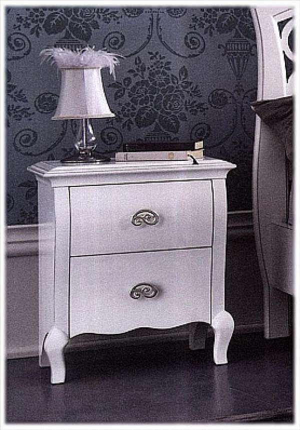 Bedside table DALL'AGNESE SI55554 factory DALL'AGNESE from Italy. Foto №1