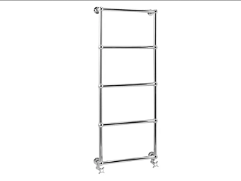 Vertical Wall Mounted Towel Warmer Gentry Home Green Park 3 factory Gentry Home from Italy