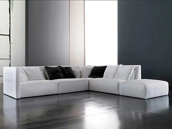 Modular sectional sofa fabric ERBA ITALIA Something factory ERBA ITALIA from Italy. Foto №4