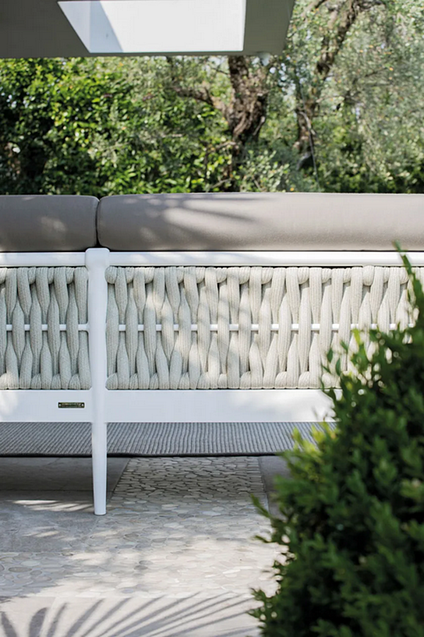 Three Seater Fabric Garden Sofa Atmosphera Dandy 2.0 DA.DV factory ATMOSPHERA from Italy. Foto №4