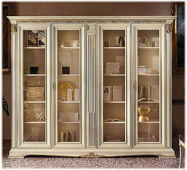 Bookcase SAONCELLA MOBILI 1722 factory SAONCELLA MOBILI from Italy. Foto №1