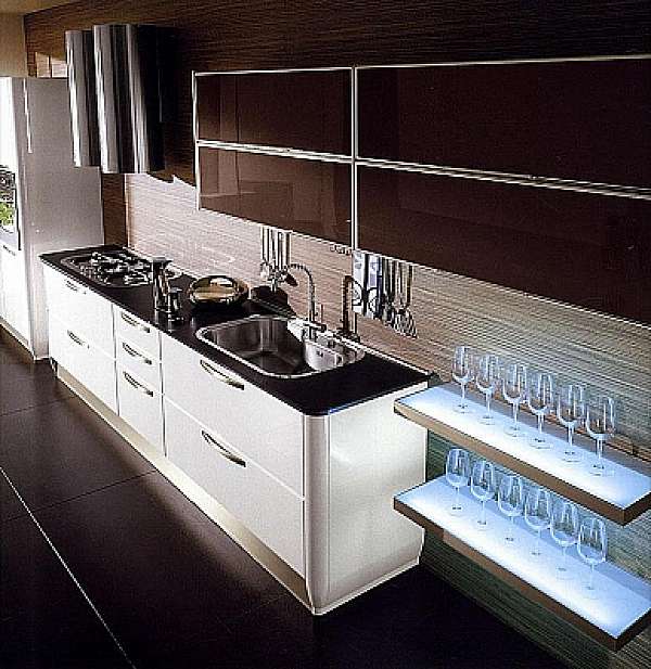 Kitchen LUBE CUCINE Katia-5 factory LUBE CUCINE from Italy. Foto №2
