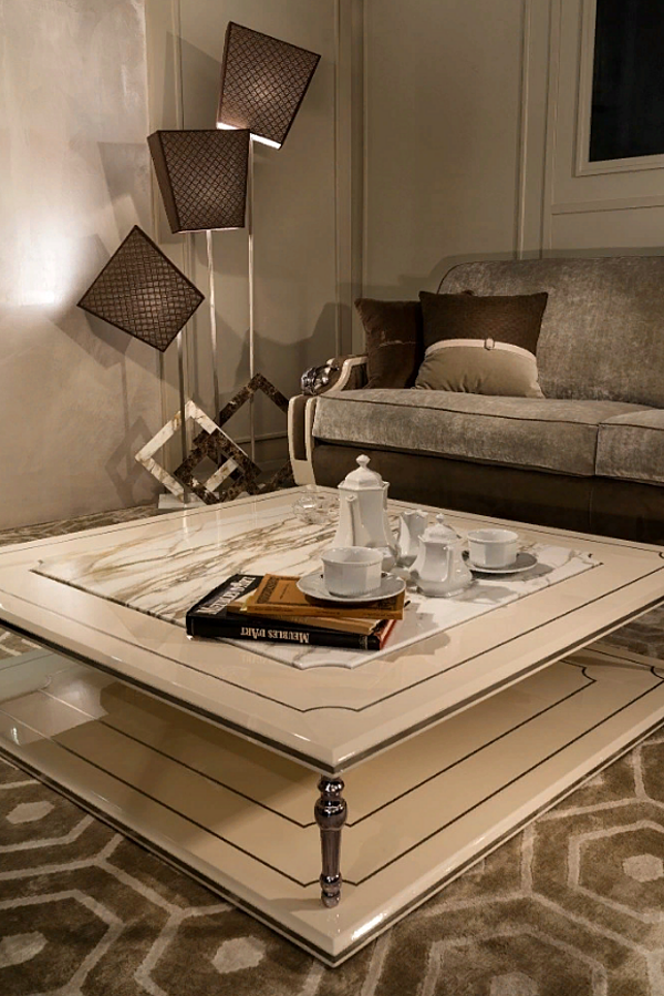 Coffe table MANTELLASSI J'adore Lalique factory MANTELLASSI from Italy. Foto №3