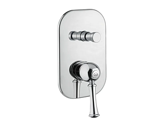 Recessed Steel Shower Tap with Diverter Gaia Mobili Aston Recessed Steel Shower Tap with Diverter Gaia Mobili Aston factory GAIA from Italy