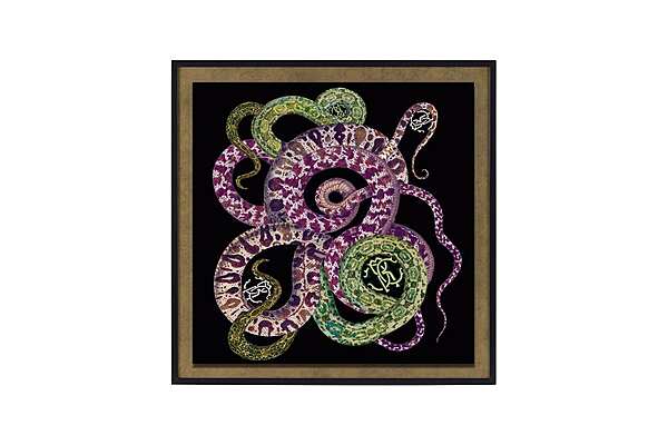 Panel, picture ROBERTO CAVALLI ARTWORK H factory ROBERTO CAVALLI from Italy. Foto №1