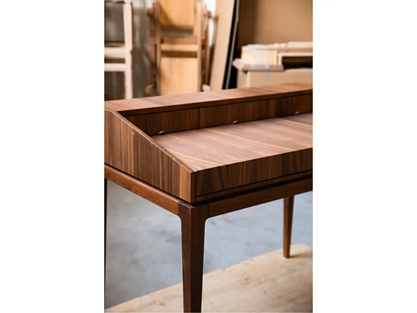 Walnut Secretary Desk DALE Ideale G 151 factory DALE from Italy. Foto №6