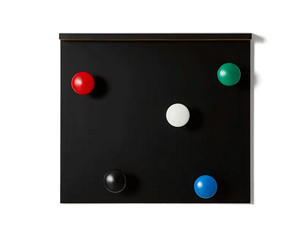 Wall Mounted Solid Wood Coat Rack CASSINA LC17 Portemanteau 017 factory CASSINA from Italy. Foto №1
