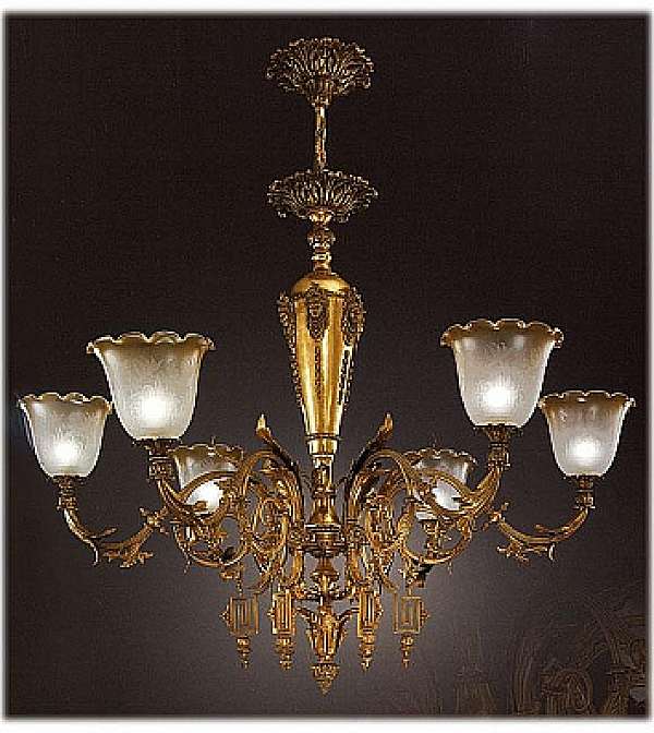 Chandelier FBAI 4400/6 factory FBAI from Italy. Foto №2