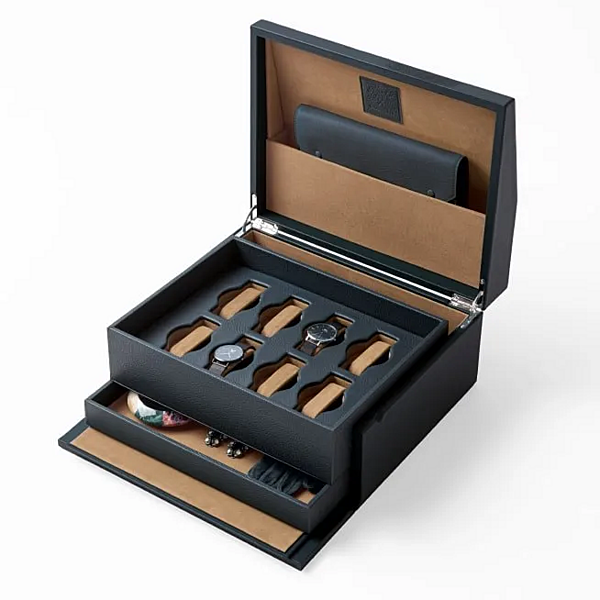 Leather Jewelry Box Passion GIORGETTI GA468G, GA469G, GA470G, GA471G factory GIORGETTI from Italy. Foto №3