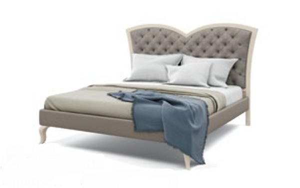 Bed GIULIA CASA "Verona Home" 337/160-VH factory GIULIA CASA from Italy. Foto №1