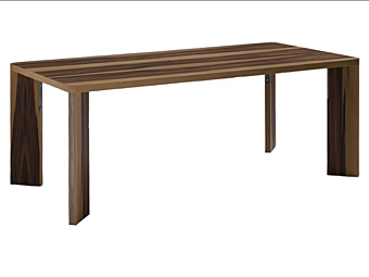 Rectangular wooden dining table Tommy Martini Interiors