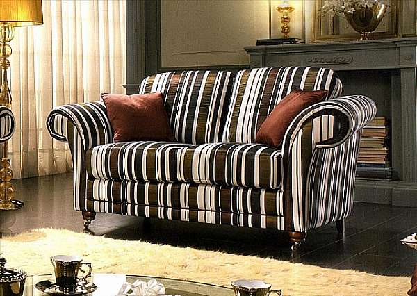 Couch ELLESALOTTI Kansas-2 factory LUXURY SOFA from Italy. Foto №1