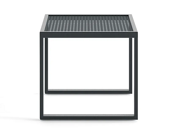 Square Low Aluminium Garden Side Table Qubik Atmosphera QU.SQ. factory ATMOSPHERA from Italy. Foto №2