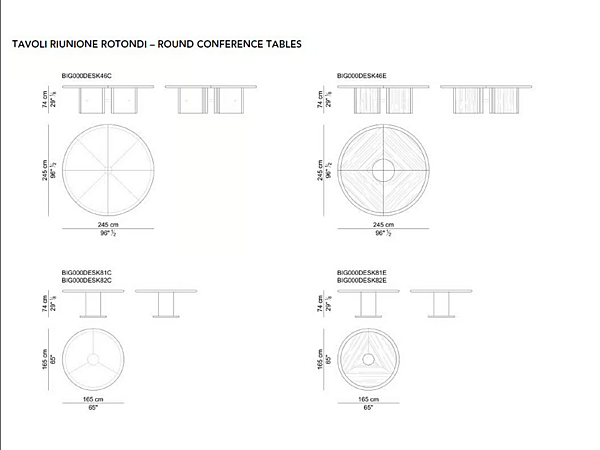 Modular Wooden Meeting Table Large i 4 Mariani factory i 4 Mariani from Italy. Foto №9