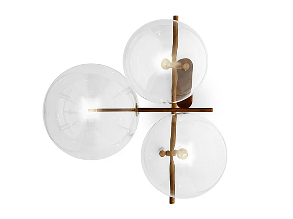 LED crystal wall lamp Bolle Aria Gallotti Radice factory Gallotti & Radice from Italy. Foto №1