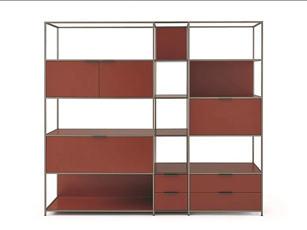 Sectional bookcase Dita system Ligne Roset factory LIGNE ROSET from Italy. Foto №2